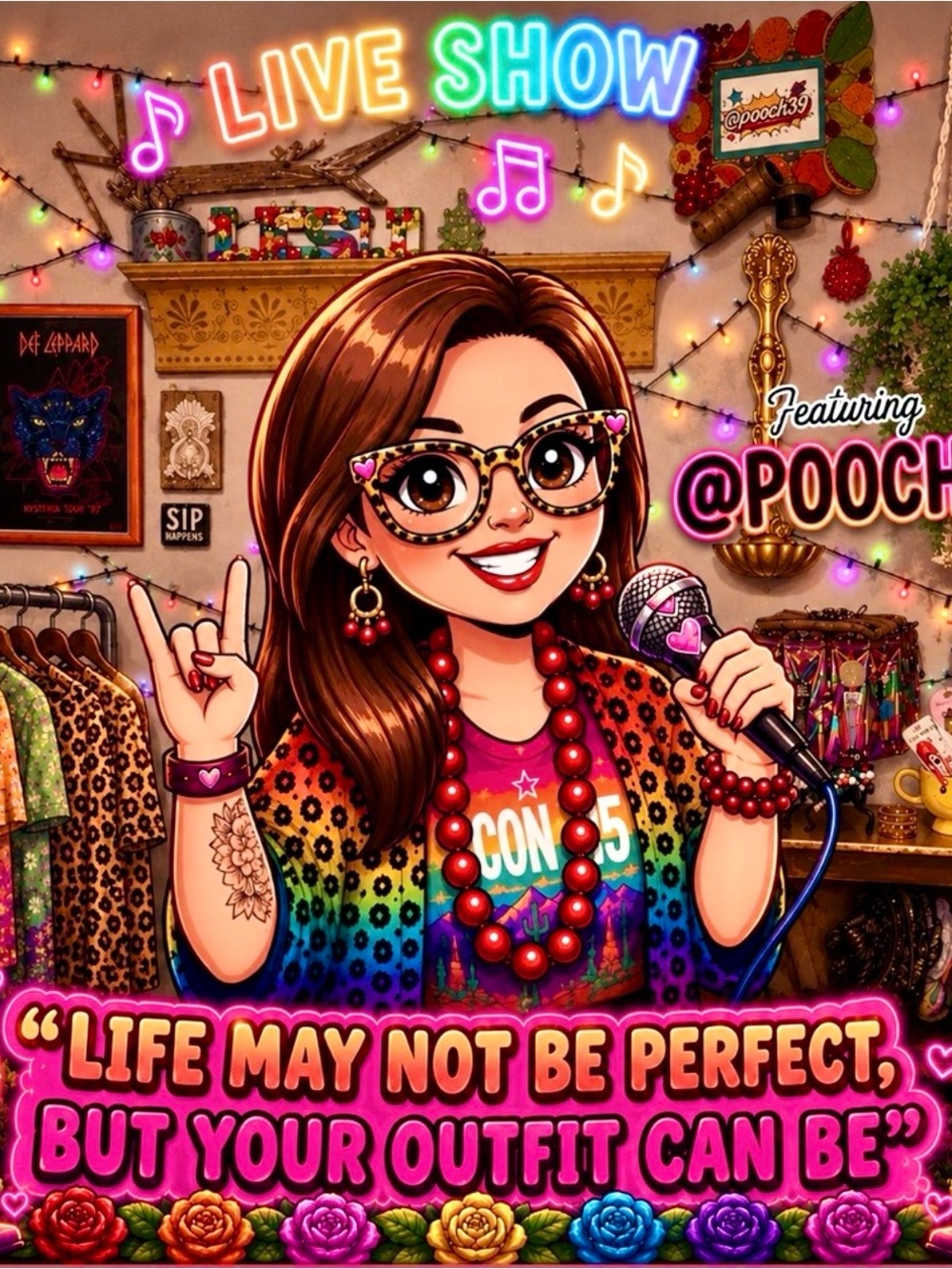 💜 THIS FLYER TO KNOW WHEN I GO LIVE! ✌🏼